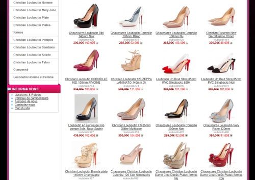 louboutin chaussures contrefacon